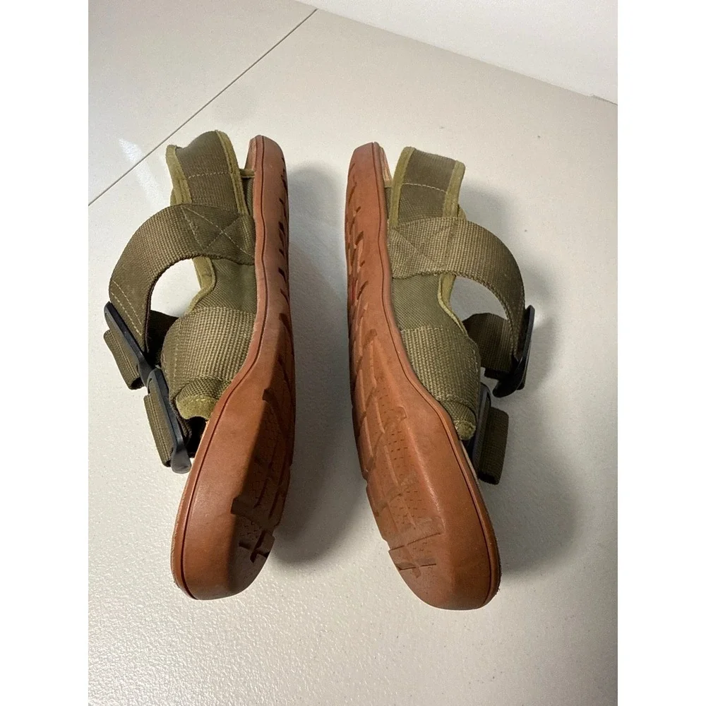 Astral P-Link Mens Sandals Olive Green Tan Outdoor Hiking Water Shoes Buckle 10